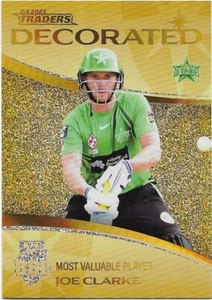 2023 / 24 Cricket Traders Decorated Priority (DP24) Joe CLARKE 11/40 - Picture 1 of 1