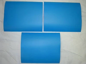 Numero Sfondi Autoadesivo x 3. Blu, nuovo - Foto 1 di 1