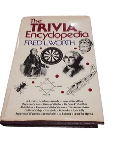 The  Trivia Encyclopedia  By Fred L. Worth Questions  Information Hardcover Book - Bild 1 von 16