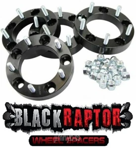 Espaciadores de ruedas Raptor Daihatsu Fourtrak Sportrak Rocky Feroza 30 mm negros - Imagen 1 de 7
