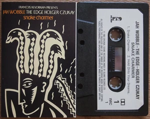 JAH WOBBLE / THE EDGE / HOLGER CZUKAY - SNAKE CHARMER (IMC1) 1983 UK CASSETTE - Picture 1 of 3