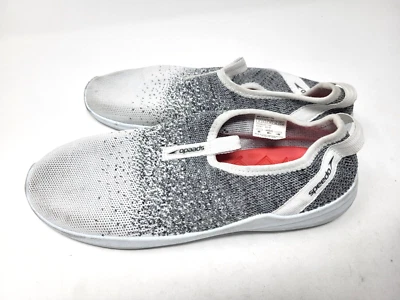 Speedo Women's Water Shoe Surfknit Pro Athletic Shoes White/Grey/Black 8 US - Image 1 of 4