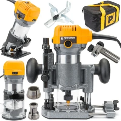 Router Edger Wood Router Milling Machine 2000W Router 6-8mm Max 50mm + Set - Image 1 of 4