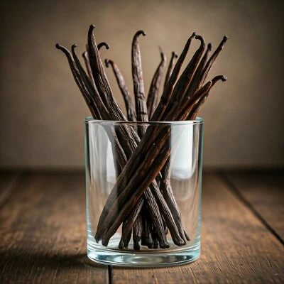 Frijoles de vainilla enteros para extracto de vainilla y horneado, vainas de vainilla grado A a granel Foto 1 de 4