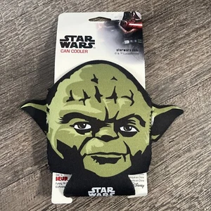 Disney Star Wars Yoda Can Cooler New in Package Foam Koozie - Picture 1 of 6