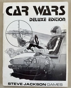 Car Wars Deluxe Edition Rule Book Instructions Steve Jackson Games 1986 - Picture 1 of 10