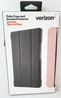 Verizon Folio Case w/ Screen Protector for Lenovo Tab 4 8 Plus - Image 1 of 4