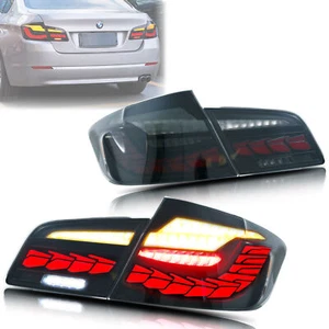 Luces traseras LED GTS para BMW Serie 5 F10 M5 2011-2016 Conjunto de luces traseras negras - Imagen 1 de 6