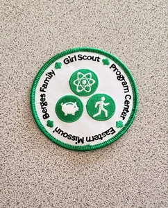 Girl Scouts GSEM Berges Family Program Center Activity Fun Patch - Picture 1 of 1