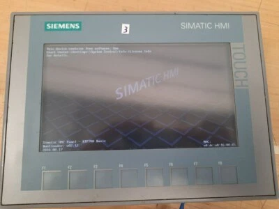 Siemens 6AV2 123-2GB03-0AX0 Simatic HMI Écran Tactile État: 09 - Photo 1/4