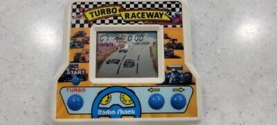 TURBO RACEWAY (RADIO SHACK) hand held  **Works**RETRO,VTG,1990