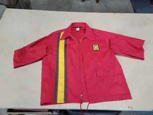 Vintage Swingster Made In USA Funks G Hybrid Red Nylon Windbreaker Jacket Medium - Bild 1 von 8