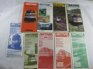 1980-1981 Amtrak Passenger Railroad National and Regional Timetables - Picture 1 of 4