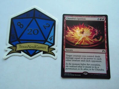 x1 Chandra's Ignition FOIL Magic Origins MTG Magic The Gathering TexasNerdGames - Image 1 of 4