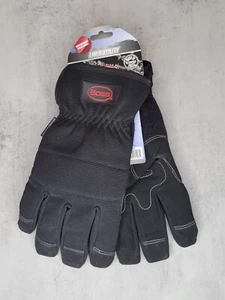Boss Lined Utility Gloves 5207X Size X-Large Black Fleece Lined Padded Palm NWT - Picture 1 of 6