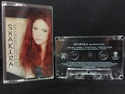 Shakira Grandes Exitos Cassette Tape (Sony Music Thailand 2002) Latin Pop - Image 1 of 4