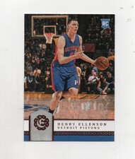 2016-17 Excalibur Henry Ellenson RC Rookie #51 Detroit Pistons Marquette