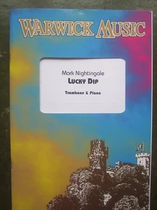 Lucky Dip for Trombone and Piano in treble and bass by Nightingale *NEW* Warwick - Picture 1 of 1