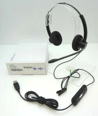 Plantronics Geben HW121N-USB Stereo Breitband mit Geräuschunterdrückung PC Neu - Bild 1 von 2