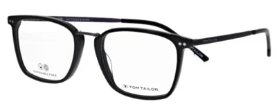 Tom Tailor Brille 60620 col 342 Unisex Acetat Metall Fassung Gestell Schwarz Gun - Bild 1 von 4
