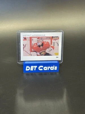 2022-23 Upper Deck #PZ-46 Sergei Bobrovsky Instant Impressions SP Nickname Bob - Image 1 of 2