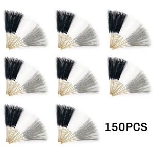 150 Pezzi Erba Artificiale, 55 cm di Altezza, Erba Artificiale, Fiori Pomposi, Artificiale8326 - Foto 1 di 7