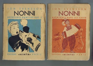 NONNI AVENTURES DANS LES ÎLES T.1 et 2   Jon SVENSSON / CYRIL  Ed. ALSATIA  TBE - Picture 1 of 6