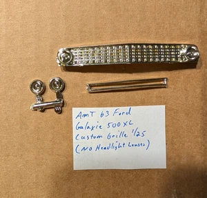 AMT 63 FORD GALAXIE 500 XL CUSTOM GRILLE NEW! 1/25 (NO HEADLIGHT LENSES) - Picture 1 of 1