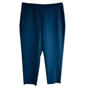 Pantalones Athleta Mujer Talla 16 Atletismo Rendimiento Cómodos Elegantes Pull On Azul - Imagen 1 de 8
