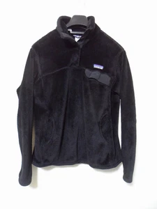 Patagonia Maglione Donna Nero Re-Tool Snap-T Pile Top Large - Foto 1 di 9