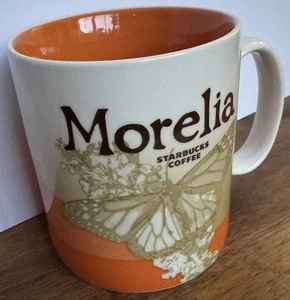 Tazza da caffè Starbucks Morelia Mexico Monarch Butterfly Global Icon 16 oz EYC - Foto 1 di 7