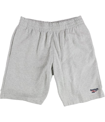 Reebok Pantaloncini da Allenamento Sportivi Classici Vector da Uomo Grigio Medium