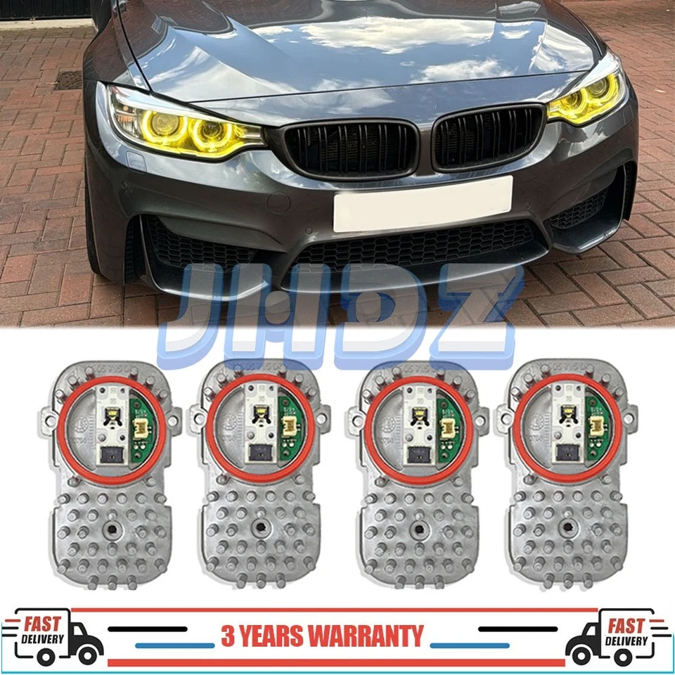 Yellow Angel Eye DRL LED Module FOR BMW 430i 430iX 440i 440iX 2014-2017 Xenon - Imagem 1 de 4