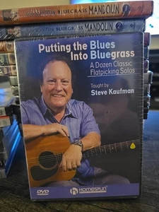 Putting The Blues Into Bluegrass - A Dozen Classic Flatpicking Solos (NEW DVD) - Imagen 1 de 4