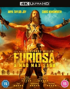 Furiosa: A Mad Max Saga (4K UHD Blu-ray) Anya Taylor-Joy Elsa Pataky John Howard - Picture 1 of 1