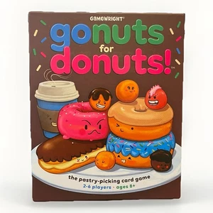 Gonuts for Donuts Board Card Game Gamewright Out Of Print Sealed Cards Unused - Picture 1 of 10