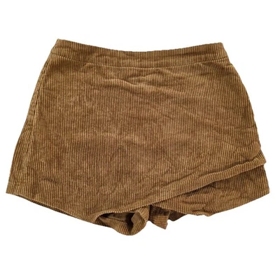Falda corta de pana pequeña marrón tostado Altard State para mujer Foto 1 de 4
