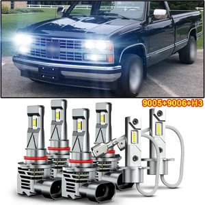 Combo faros antiniebla LED para Chevrolet C1500 1988-1998 kit 6000 k - Imagen 1 de 16