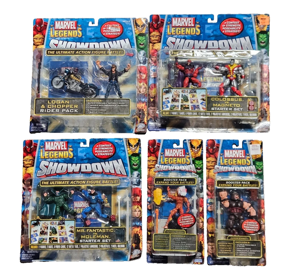 TOY BIZ - 2006 - LOTE DE 5 MARVEL LEGENDS SHOWDOWN Foto 1 de 1