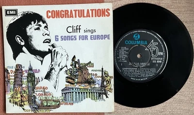 CLIFF RICHARD ‘Congratulations’ Columbia EP - Image 1 of 2