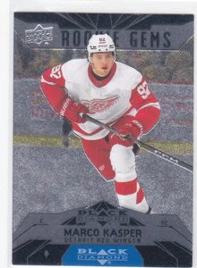 2023/24 UD EXTENDED..MARCO KASPER..BLACK DIAMOND..ROOKIE GEMS..# BD-12.RED WINGS - Picture 1 of 2