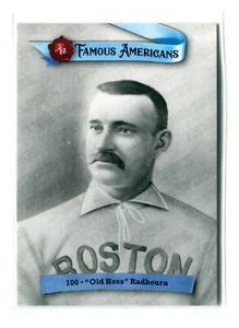 Autógrafos históricos HA 2021 Famous Americans base azul #100 Old Hoss Radbourn - Imagen 1 de 1