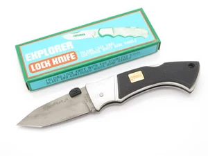 Vtg Explorer 4x4 Jr Tanto G Sakai Seki Japan AUS-8 Folding Lockback Pocket Knife - Picture 1 of 8