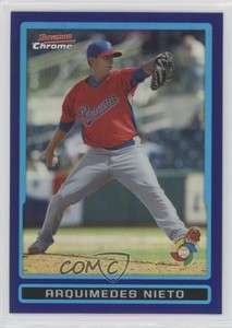 2009 Bowman Draft Purple Refractor Arquimedes Nieto #BDPW12