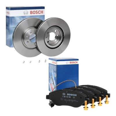 BOSCH Kit Freni ANTERIORI per FIAT Stilo LANCIA Delta III - Dischi + Pastiglie - Immagine 1 di 4