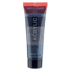 COLORE ACRILICO 708 GRIGIO DI PAYNE AMSTERDAM "ACRYLIC" TUBO DA 20ML - Imagen 1 de 4
