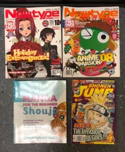 Lot Of 4 Anime Magazines Manga Comics - Picture 1 of 10