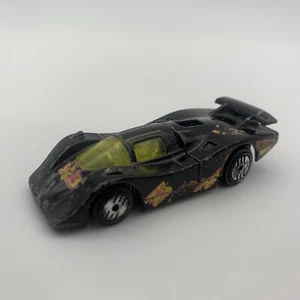 Vintage Hot Wheels 1983 2 SOLAIRE CX4 Chevy Super Car #2 UH Rare HTF 1991 Black - Picture 1 of 6