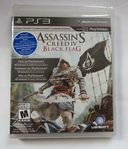 Assassin's Creed IV Black Flag PS3 Original Black Label New-Sealed - Picture 1 of 2