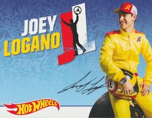 2019 Joey Logano signed HOT WHEELS Ford Mustang SEMA NASCAR MENCS Hero Card